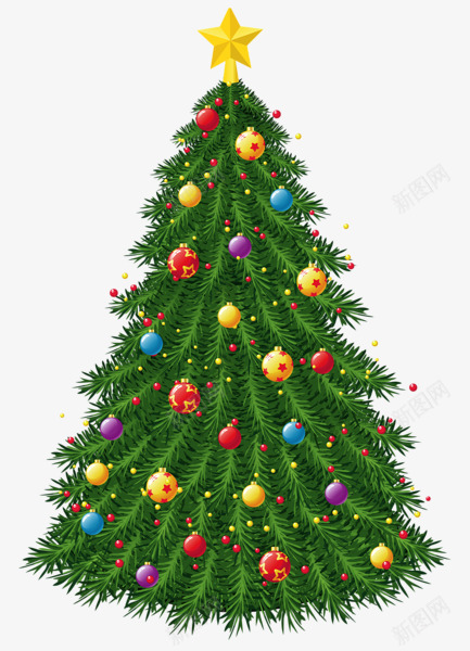 圣诞节圣诞树植物素材png免抠素材_新图网 https://ixintu.com 圣诞树 圣诞节 植物 素材