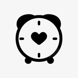 闹钟图标 icon com Web UI爱情图片素材