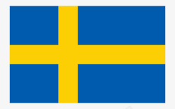 sweden瑞典王国The Kingdom of Sweden世界各国国旗与地区区旗高清图片