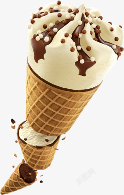 冰淇淋三维实体模型124美元戴尔冰淇淋冰淇淋超现实的三维实体模型创造机构Ok通信白底食物素材