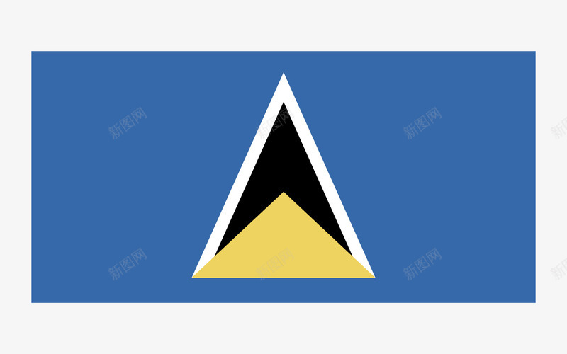 圣卢西亚St Lucia世界各国国旗与地区区旗png免抠素材_新图网 https://ixintu.com 圣卢西亚 世界各国 国旗 地区 区旗