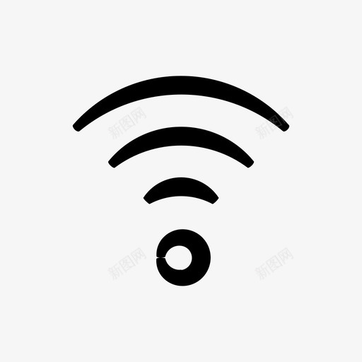 无线连接互联网wifisvg_新图网 https://ixintu.com 无线 连接 互联网 方便