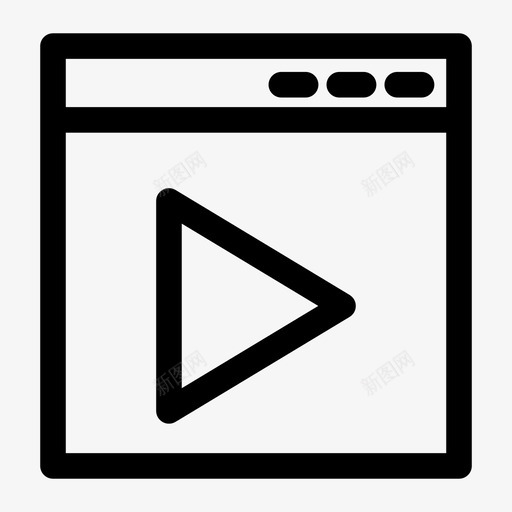 视频浏览器教程svg_新图网 https://ixintu.com 视频 浏览器 教程 网页设计 编码