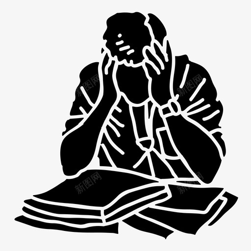 压力成年人商人svg_新图网 https://ixintu.com 商人 压力 成年人 人人