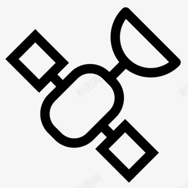 卫星蜂窝网络图标