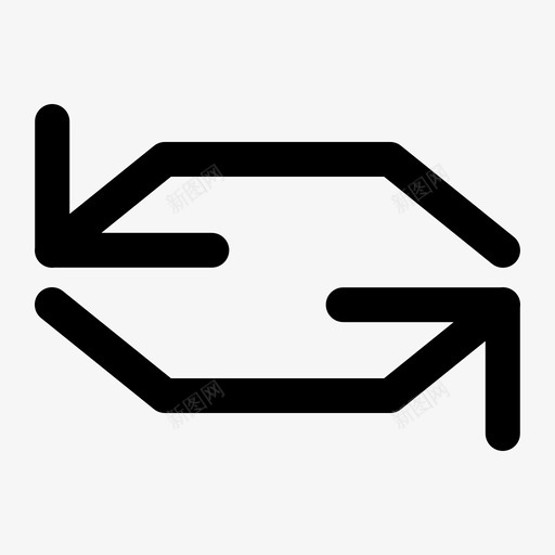 箭头刷新重复svg_新图网 https://ixintu.com 箭头 刷新 重复 旋转 同步 更新 僵硬 用户界面
