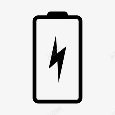 电池充电器能源图标