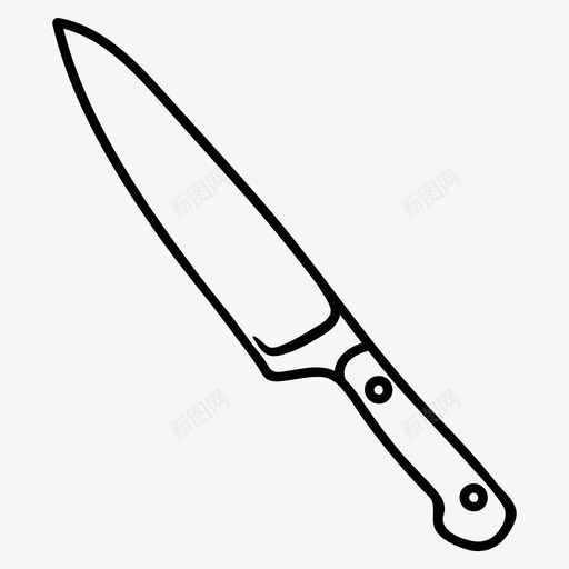 菜刀雕刻刀烹饪刀svg_新图网 https://ixintu.com 菜刀 雕刻 刻刀 烹饪 刀具 厨房 工具