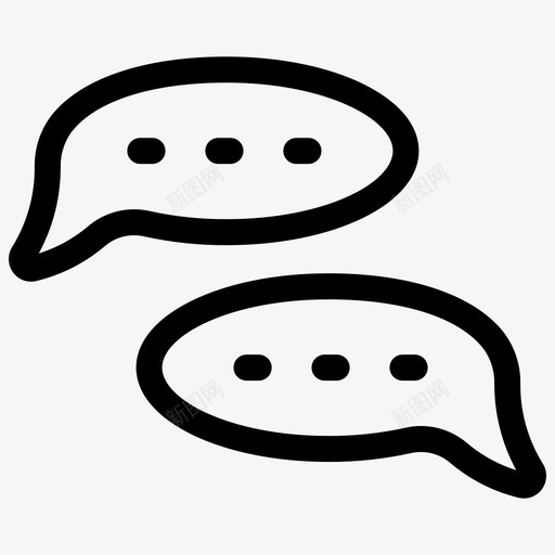 聊天泡泡留言svg_新图网 https://ixintu.com 聊天 泡泡 留言 搜索引擎 优化 网站