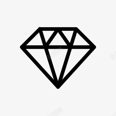 钻石钻石价值珠宝图标