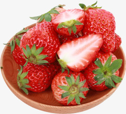 草莓美食素材