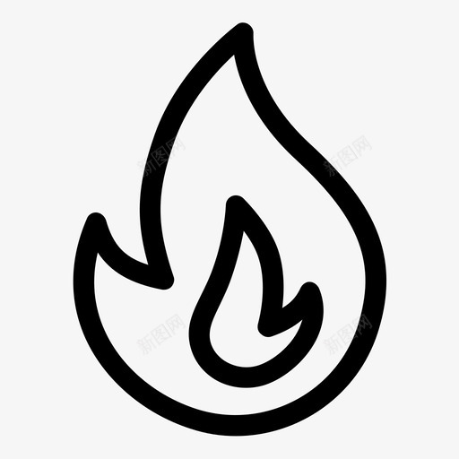 暖气燃烧火svg_新图网 https://ixintu.com 家庭 暖气 燃烧 烧火 火焰 取暖 加热 自动化