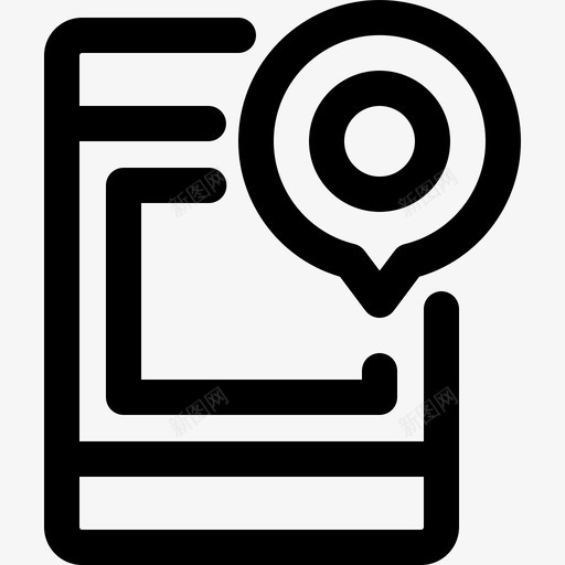 移动应用程序手机智能手机svg_新图网 https://ixintu.com 手机 移动 应用程序 智能 技术 导航