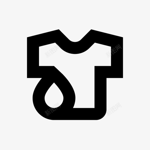 洗衣服皮克斯清洁符号64pxsvg_新图网 https://ixintu.com 洗衣 衣服 皮克斯 清洁 符号