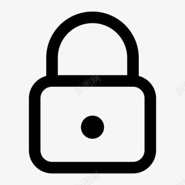 锁定移动用户界面图标