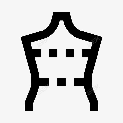 人体模型假人测量svg_新图网 https://ixintu.com 人体 模型 假人 测量 图案 缝纫 刺绣