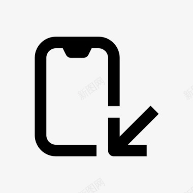 保存到手机保存到设备保存到智能手机图标