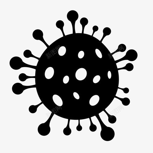 冠状病毒冠状病毒19型大流行svg_新图网 https://ixintu.com 冠状 病毒 病毒型 流行