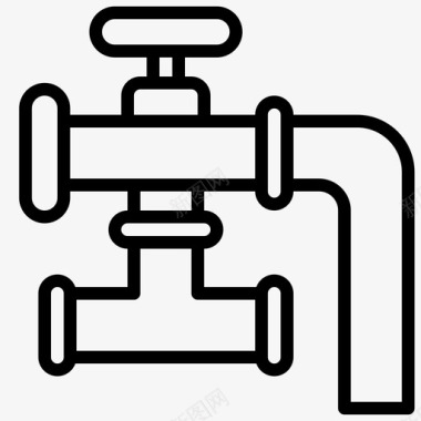 管道供水工业和建筑第二卷图标