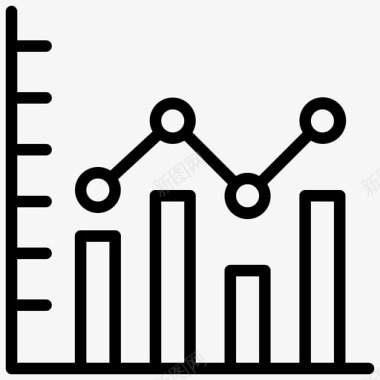 商业分析条形图数据科学第一卷图标