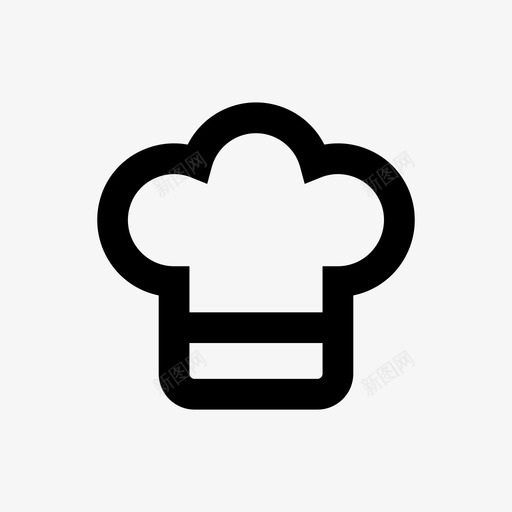 厨师厨师帽行作业64pxsvg_新图网 https://ixintu.com 厨师 帽行 作业