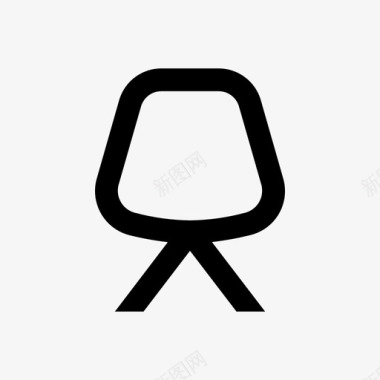椅子设计师椅子现代椅子图标