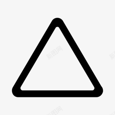 三角形物体棱镜图标