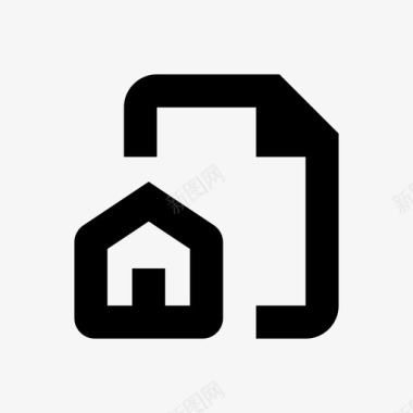 房地产房地产文件pixa房地产64px图标