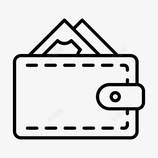 钱包钱保护svg_新图网 https://ixintu.com 钱包 钱保护 保护 保险箱 安全 电子商务