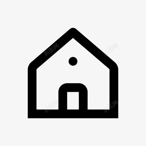 房屋公寓建筑svg_新图网 https://ixintu.com 房屋 公寓 建筑 房地产 室内 内线