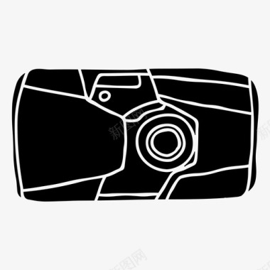 胶卷照相机35mm固体照相机图标