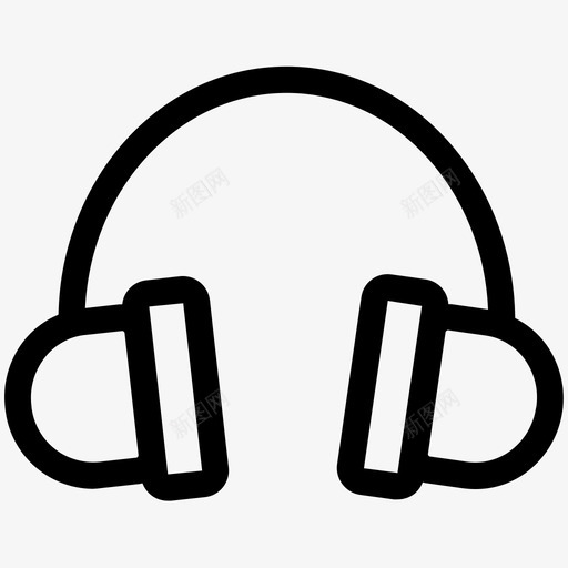 耳机音频电子设备svg_新图网 https://ixintu.com 耳机 音频 电子设备