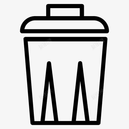 垃圾场清洁回收svg_新图网 https://ixintu.com 垃圾场 清洁 回收 可再 再生 垃圾桶 废物 生态系统