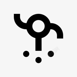 象素神秘符号抽象符号古代符号高清图片