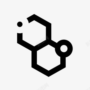 分子细胞结构粒子图标