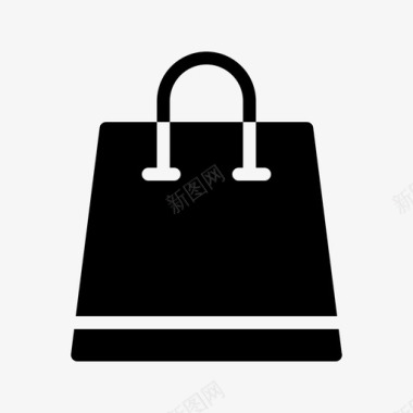 购物袋电子商务电子商务图标集图标