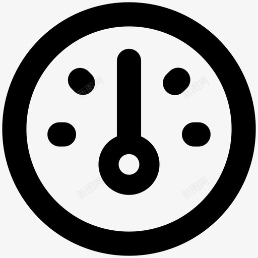 速度表时钟仪表svg_新图网 https://ixintu.com 速度 度表 时钟 仪表 基本 符号