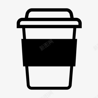 咖啡杯子星巴克图标