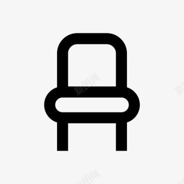椅子餐椅厨房凳子图标