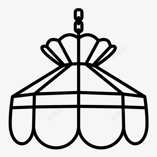 矿渣玻璃吊灯80年代灯svg_新图网 https://ixintu.com 矿渣 玻璃 吊灯 年代 照明 复古 可怕