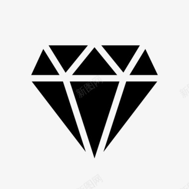 钻石最好的灿烂的图标