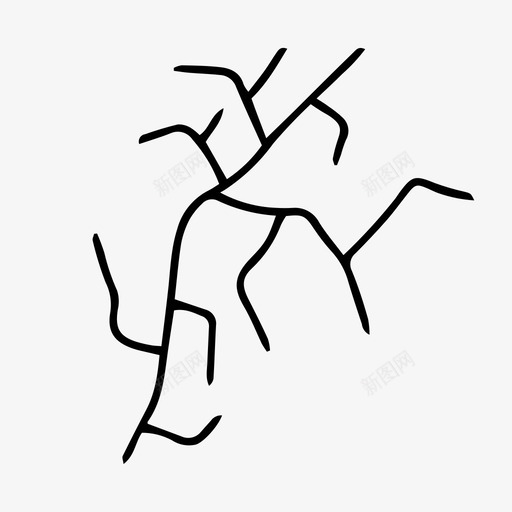 裂缝破裂玻璃svg_新图网 https://ixintu.com 裂缝 破裂 玻璃 岩石