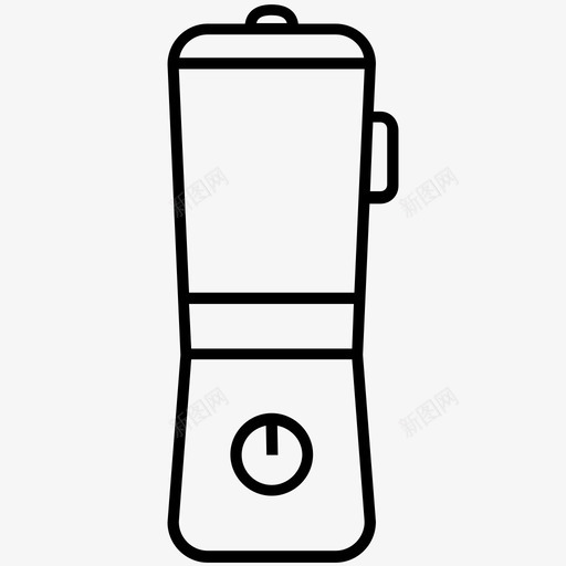 搅拌机果汁机榨汁机svg_新图网 https://ixintu.com 搅拌机 果汁机 榨汁机 厨房 液化器