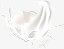 加奶液体牛奶倒入冲饮冲调加奶早餐豆浆奶粉杏仁露泼水飞溅水的运动水护肤品图透明设计高清图片
