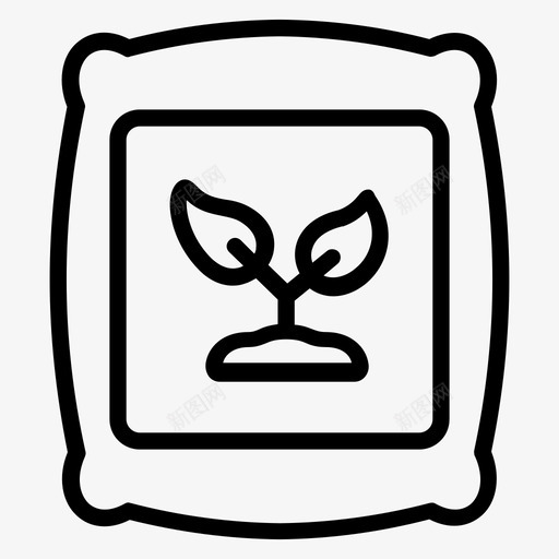 种子农业园艺svg_新图网 https://ixintu.com 园艺 种子 农业 麻袋
