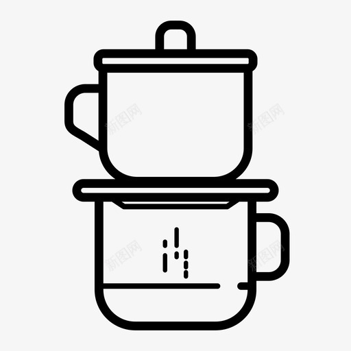 越南滴水咖啡屋套装svg_新图网 https://ixintu.com 越南 滴水 咖啡屋 套装