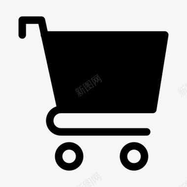 购物车篮子商店图标