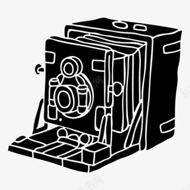 复古相机模拟胶卷图标