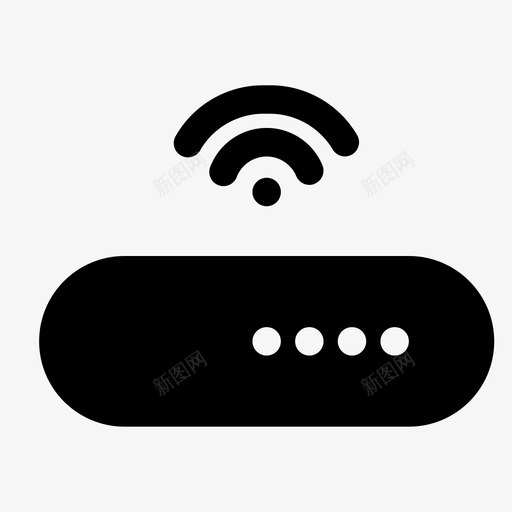 wifi计算机计算机图示符svg_新图网 https://ixintu.com 计算机 图示