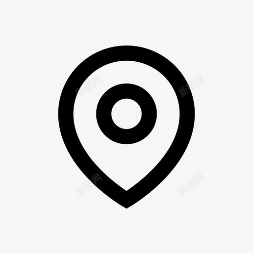 定位销定位标记线路导航64pxsvg_新图网 https://ixintu.com 定位 标记 线路 导航